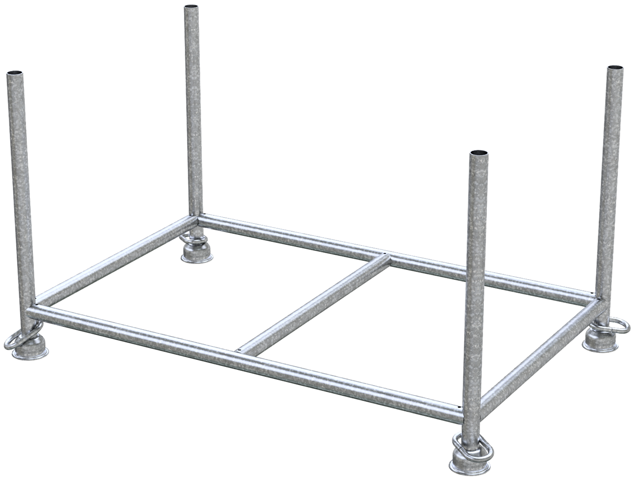 Schake Stapelpalette 1,43m x 0,87m 50160-0  Füllmaße: 1,43 x 0,87 m x 0,70 m