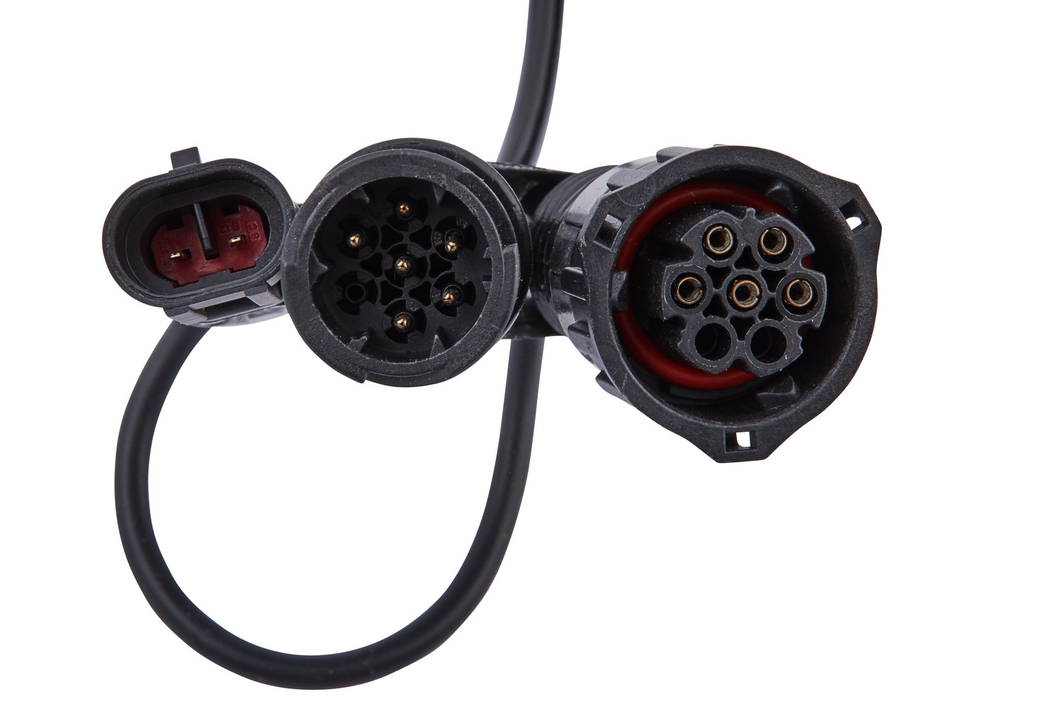 HELLA 2NR 013 155-201 Heckleuchte - LED - 24V - Stehbolzen - Kabel: 300mm - Stecker: AMP - links/rec