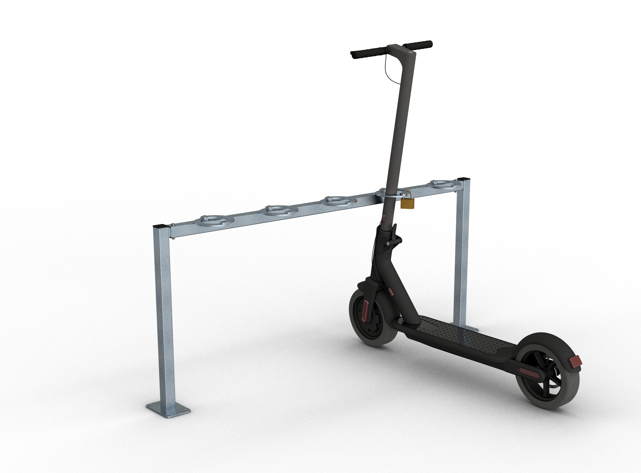 Schake 421_94 Scooter-Reihenparker zum Aufdübeln