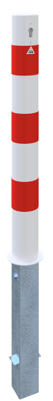 Rammschutzpoller 108 mm aus Edelstahl zum Einbetonieren online kauf Rammschutzpoller 108 mm aus Edelstahl zum Einbetonieren online kauf