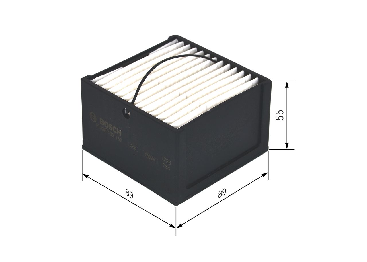 Bosch F026402150 Kraftstofffilter