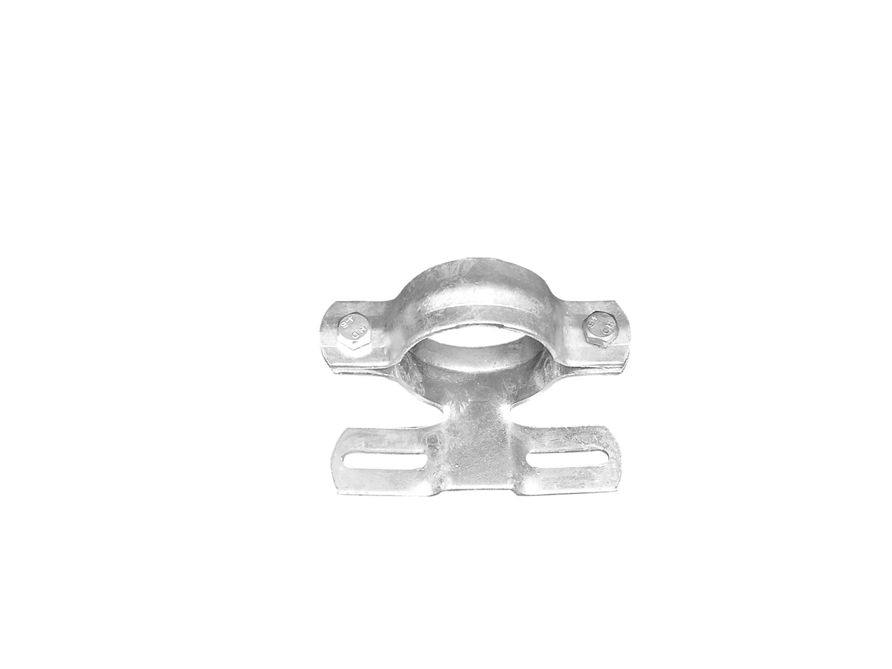 Schake 464_35 Rohrschelle für Ø 60 mm / 76 mm Schilderpfosten Ø 60 mm Lochabstand: 350 mm