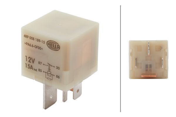 HELLA 4RP 008 189-151 Relais, Kraftstoffpumpe
