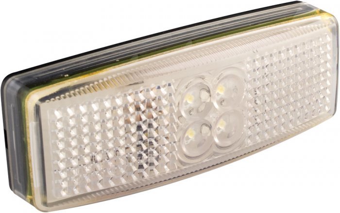 LED Positionsleuchte mit Reflektor, Front, Weiß, baetz Serie 1490
