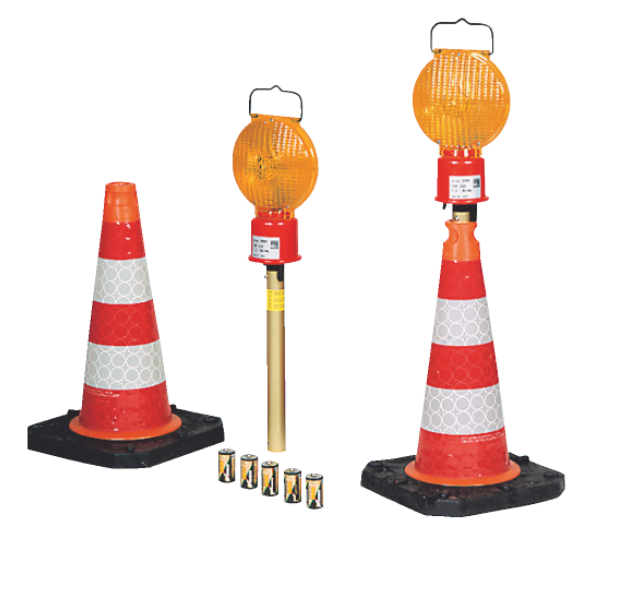 Leitkegel Blitzstab- ein/zweiseitig