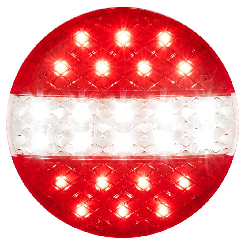 LED Heck- oder Rückleuchte, Rückfahr-, Schluß- und Bremsleuchte, ECE/EMC