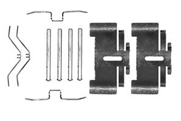 TRW Automotive PFK149 Zubehörsatz, Scheibenbremsbelag