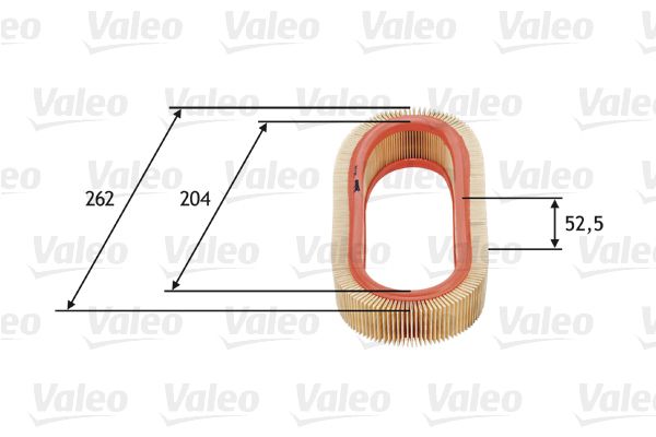 Valeo 585641 Luftfilter
