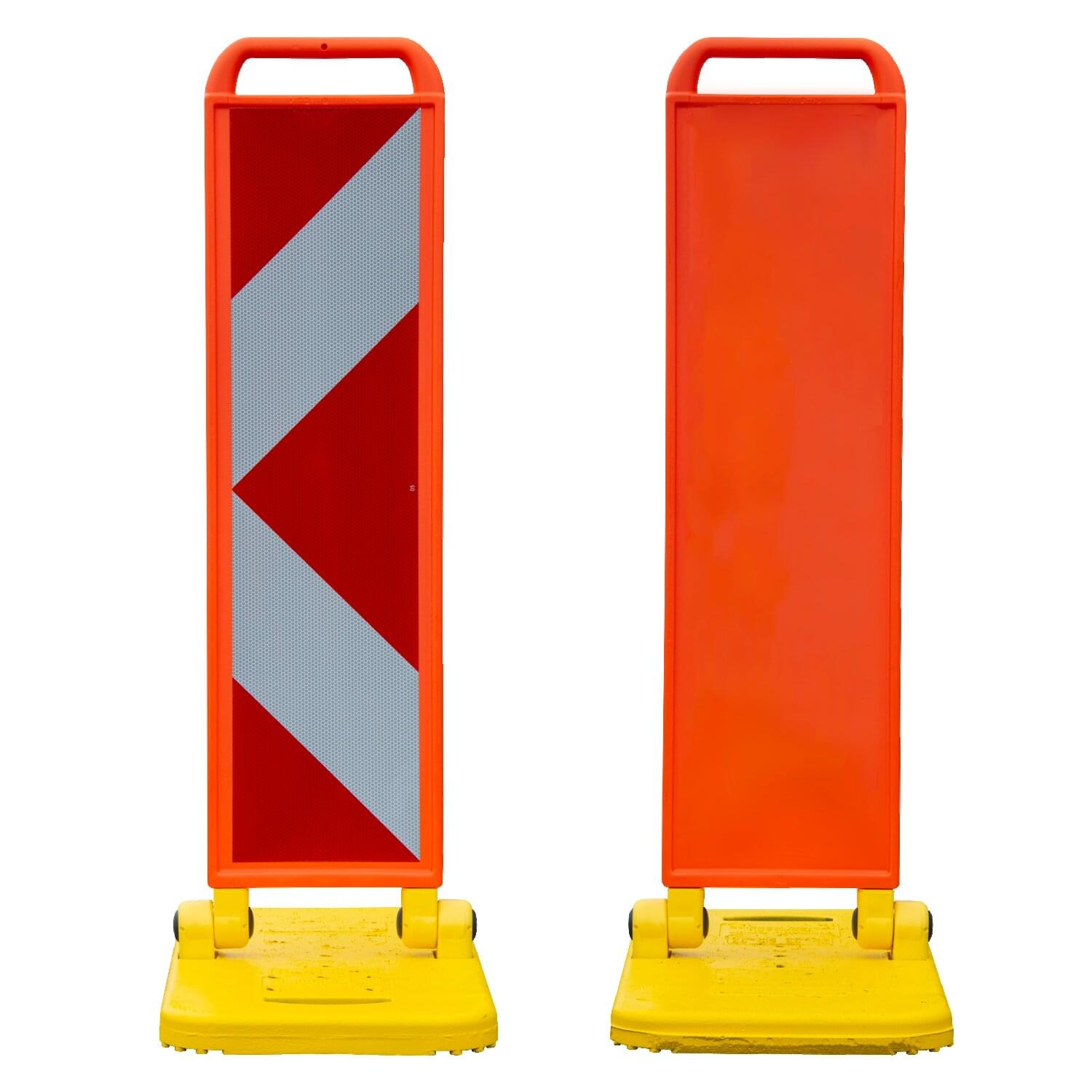 Traffic Safety_Product image_2_25_254_image-thumb__215344__jpg-1500_25407KSNLP__01 Horizont | Klapp-Bake | einseitig, linksweisend, Pfeilfolie | H-25407KSNLP