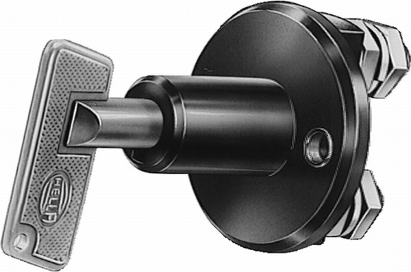 B391 HELLA 6EK 002 843-007 Hauptschalter, Batterie - S33 - Drehbetätigung - Anschlussanzahl: 2 - geschrau