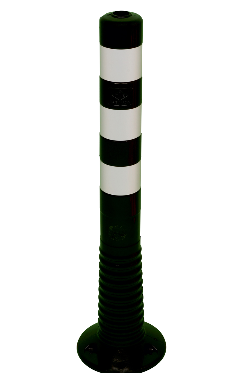 Schake 412222BS Flexipfosten schwarz / weiß Ø 80 mm Höhe 750 mm

Ø 80 mm, PUR,

3 reflektierende Streifen,  

inkl. 3 Schrauben und Dübel