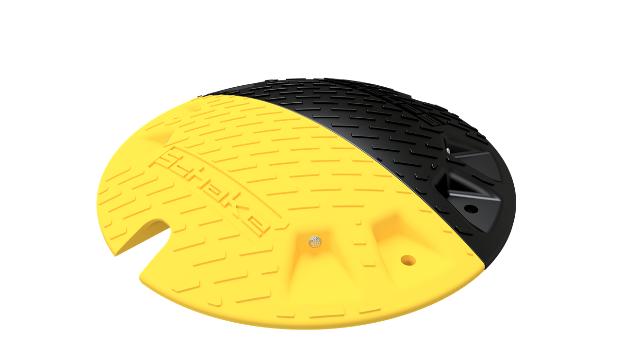 Schake 3392-60E Bodenschwelle  Typ NOX     Endstück - ohne Adapter schwarz Höhe: 60 mm