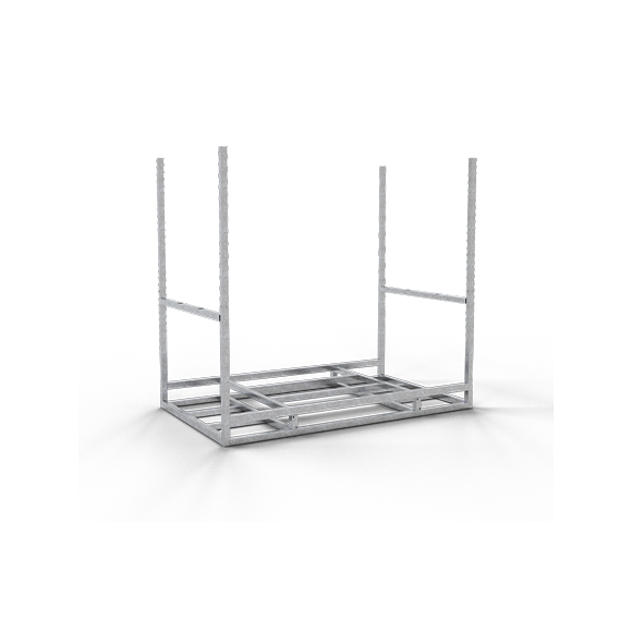 Schake 3B219V Multipalette  für 20 Absperrschrankengitter und 20 Fußplatten