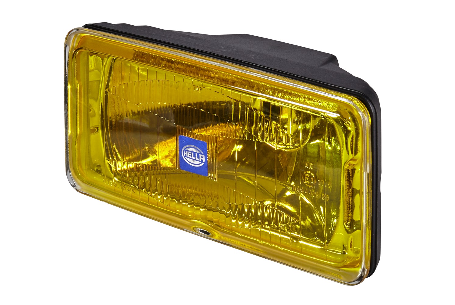 HELLA 1FD 005 700-431 Halogen-Fernscheinwerfer - Comet 550 - 12V - Anbau - gelbe Streuscheibe - Lich
