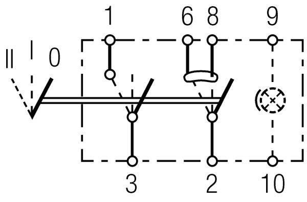 HELLA 6RH 007 832-451 Interruttore/Comando/Innesto, Comando ribelevatamento, Variante di dotaz. II+I-0, N° raccordi 5, senza funzione confort