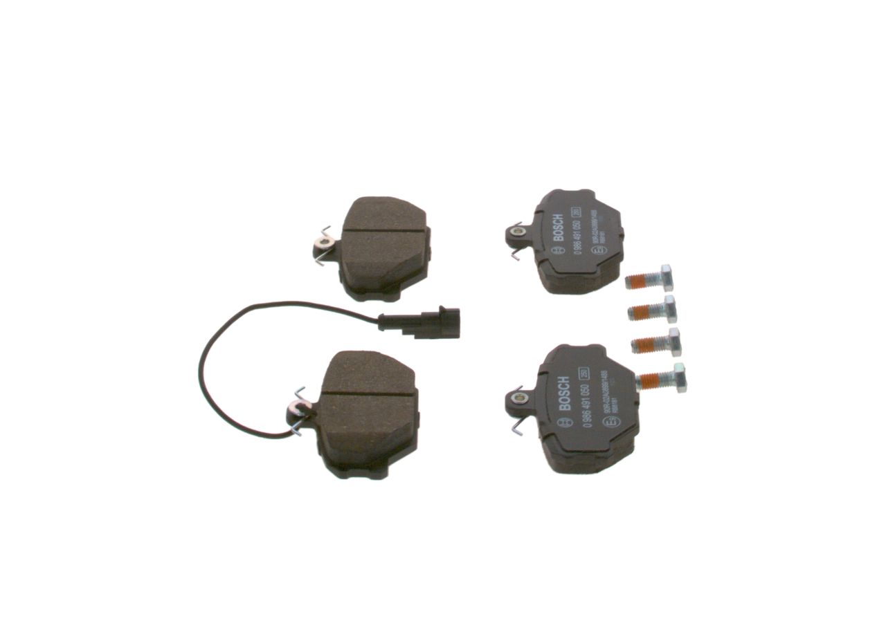 Bosch 0986491050 Bremsbelagsatz, Scheibenbremse