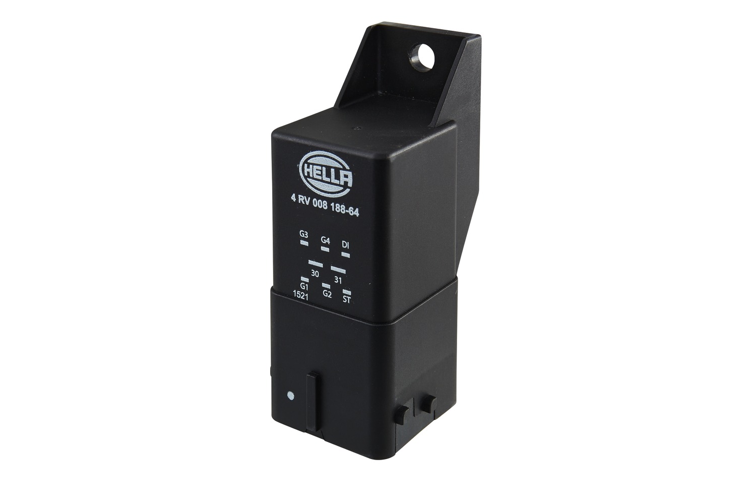 HELLA 4RV 008 188-641 Relais, Glühanlage - 12V - Anschlussanzahl: 8 - Zylinderanzahl: 4