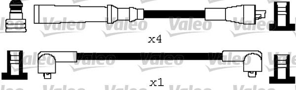Valeo 346641 Zündleitungssatz