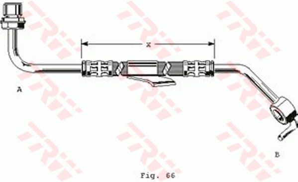 TRW Automotive PHD249 Bremsschlauch