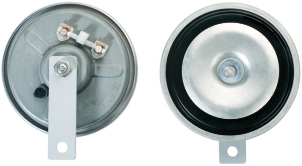 H748 HELLA 3BA 002 768-382 Horn - B36 - 24V - 116dB(A) - Frequenzbereich: 335Hz - Tiefton - Gehäusefarbe: