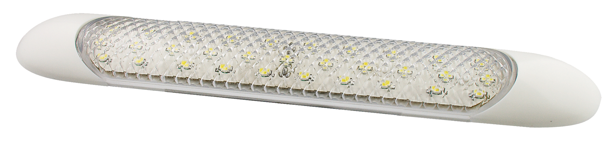 baetz LED Innenraumleuchte, 150 mm lang, weiße Blenden, weiß, 24 Volt