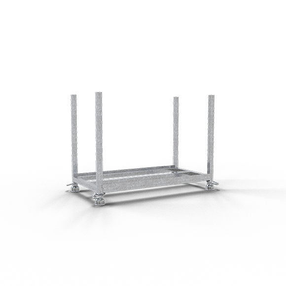 Schake 50385V Stapelpalette  für 25 Mobilzaunfüße 