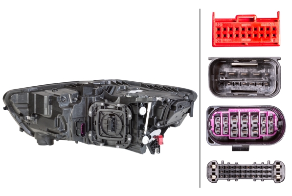 HELLA 1EX 012 976-121 LED-Hauptscheinwerfer - rechts - für u.a. Audi (Faw) A6L (C7, 4X8, 4Xl)