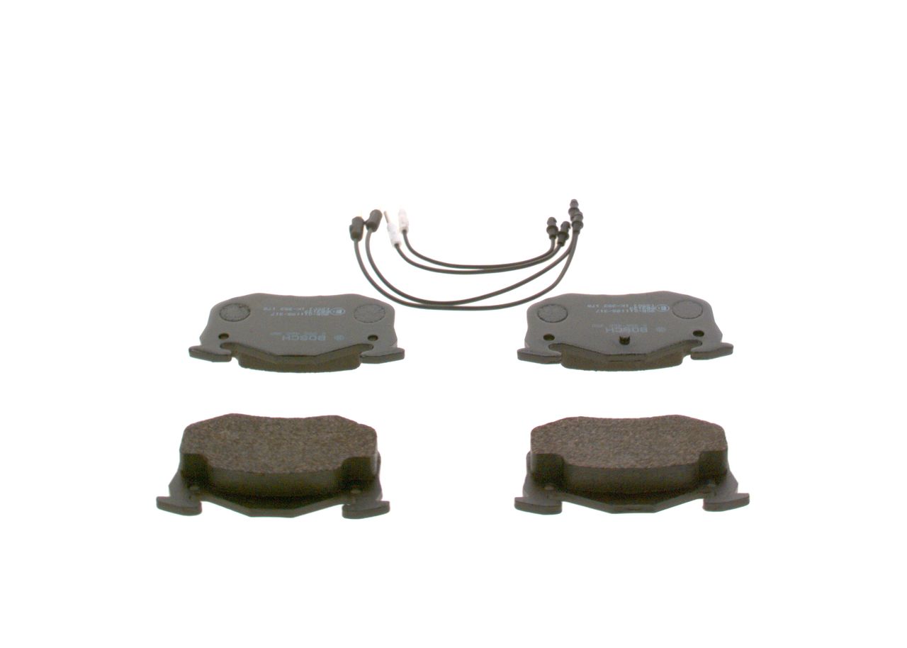 Bosch 0986466350 Bremsbelagsatz, Scheibenbremse