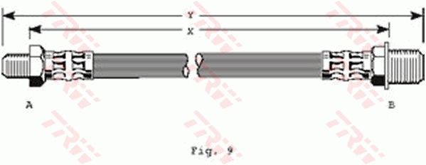 TRW Automotive PHC149 Bremsschlauch