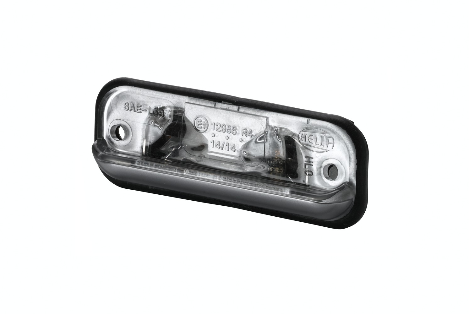 HELLA 2KA 001 378-207 Kennzeichenleuchte - 12V - Einbau - links/rechts