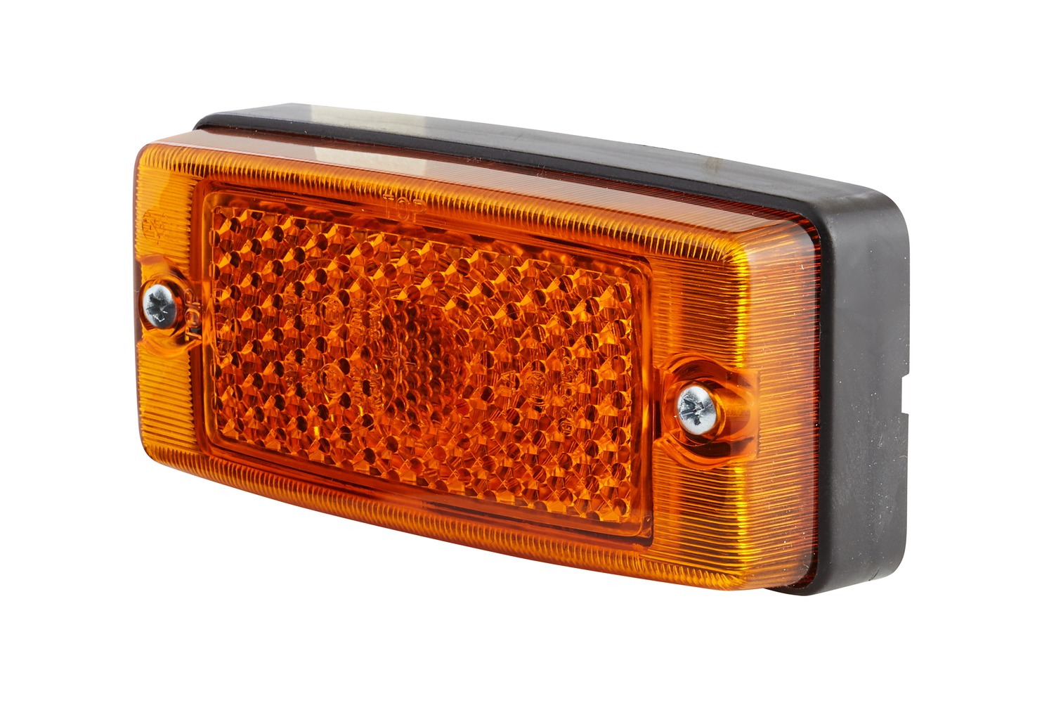 10096112a_AM0 HELLA 2PS 004 361-001 Seitenmarkierungsleuchte - 12/24V - Anbau - Lichtscheibenfarbe: gelb - links/r
