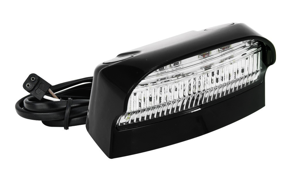 LED Kennzeichenleuchte, Serie 41, Plug & Play, 2-Pin Anschlusskabel