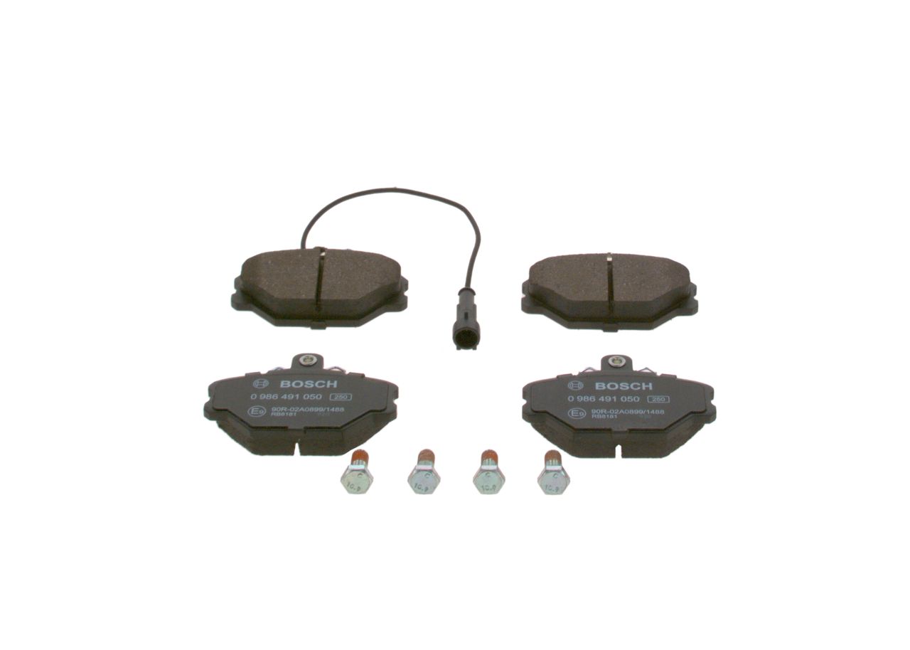 Bosch 0986491050 Bremsbelagsatz, Scheibenbremse