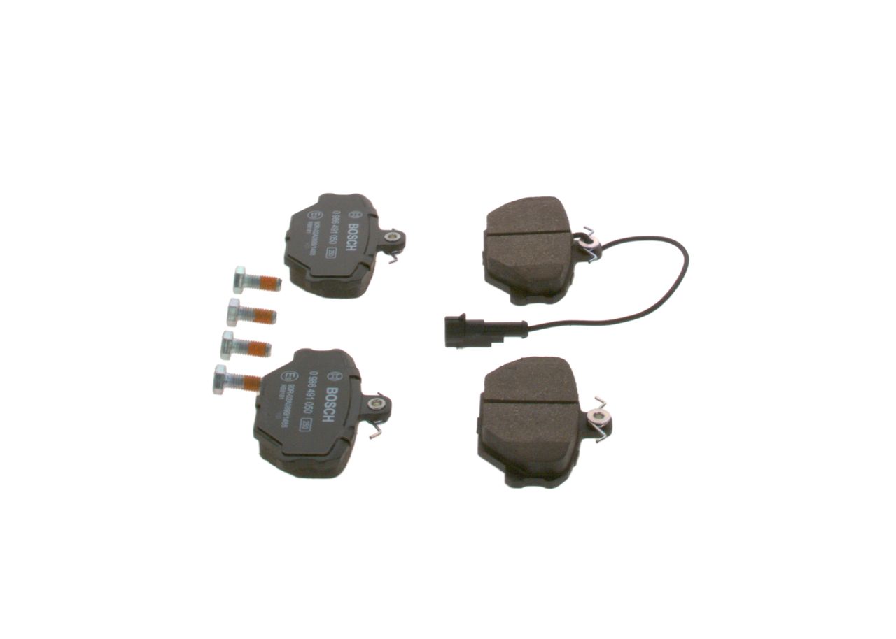 Bosch 0986491050 Bremsbelagsatz, Scheibenbremse
