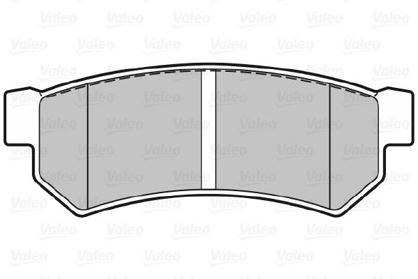 Valeo 301343 Bremsbelagsatz, Scheibenbremse