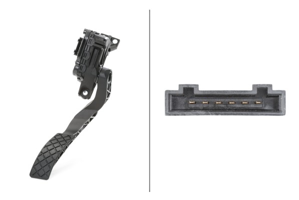 HELLA 6PV 008 376-701 Sensor, Fahrpedalstellung - für Linkslenker - Schaltgetriebe