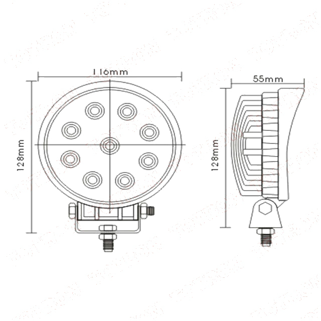 LED Arbeitsscheinwerfer 