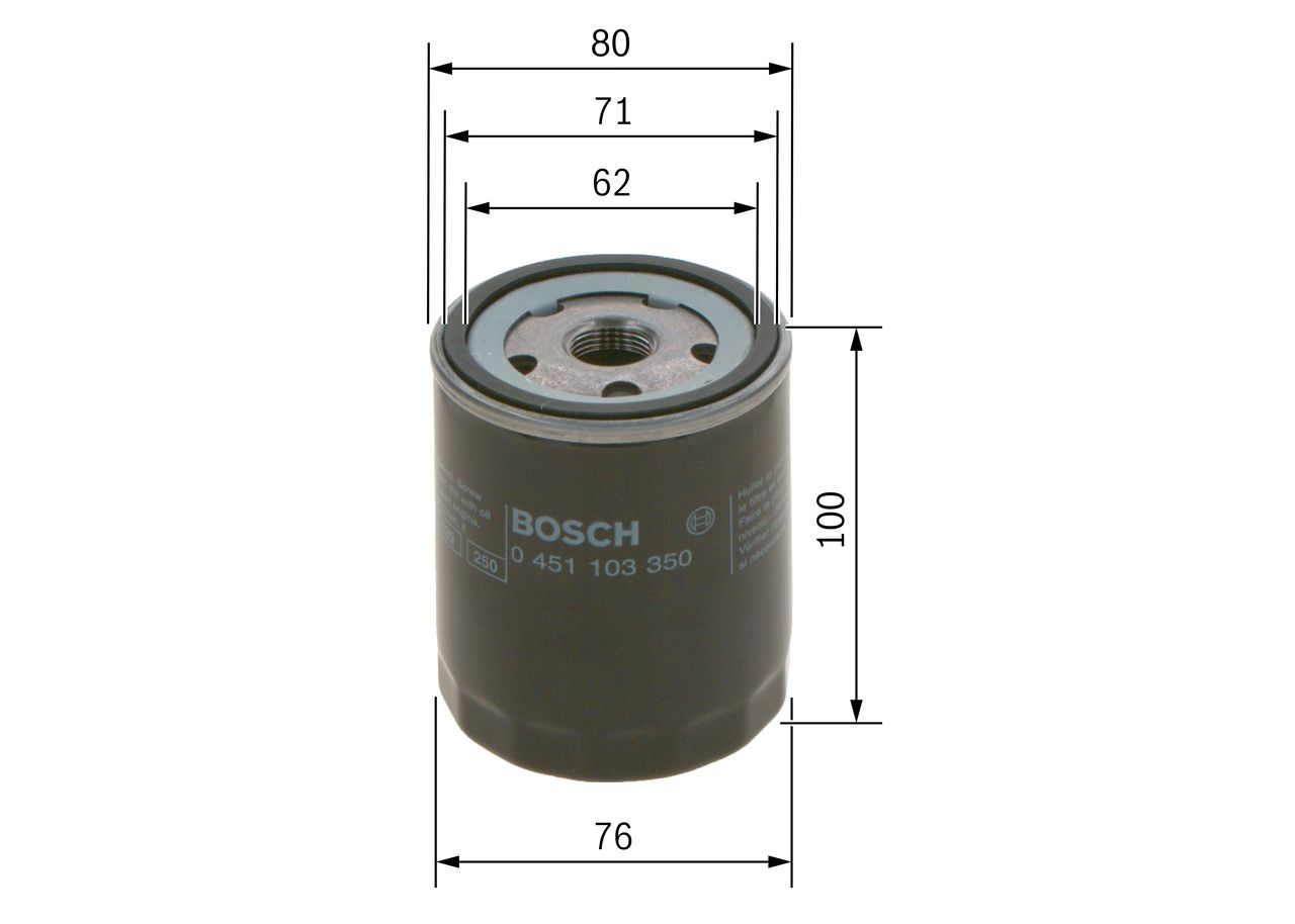 Bosch 0451103350 Ölfilter