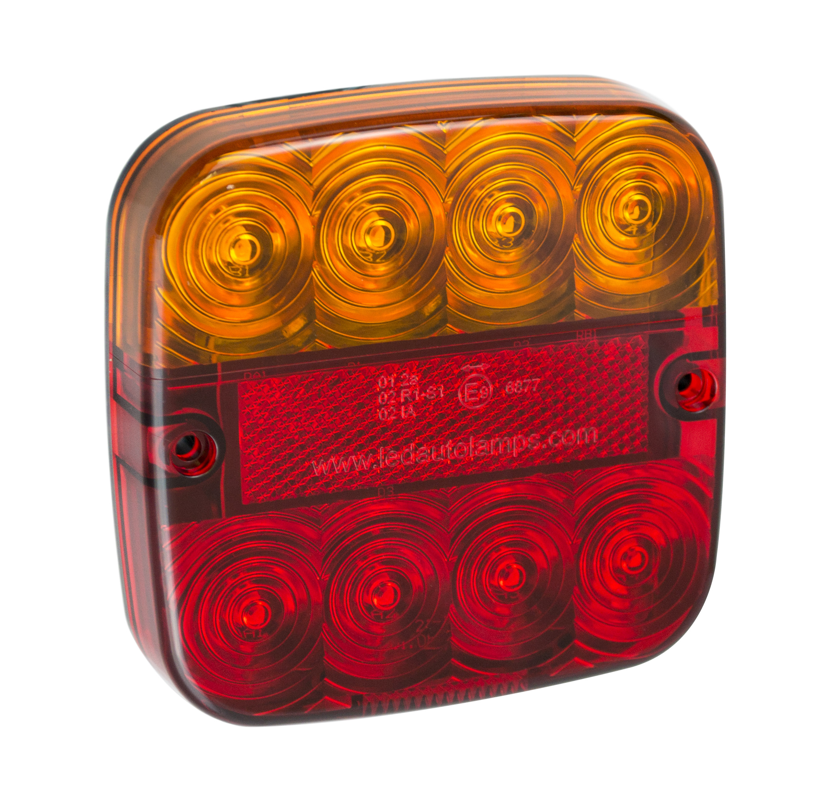 99AR LED Heck- oder Rückleuchte, Serie 99, Blink-, Schluß-, Bremsleuchte, ECE/EMC