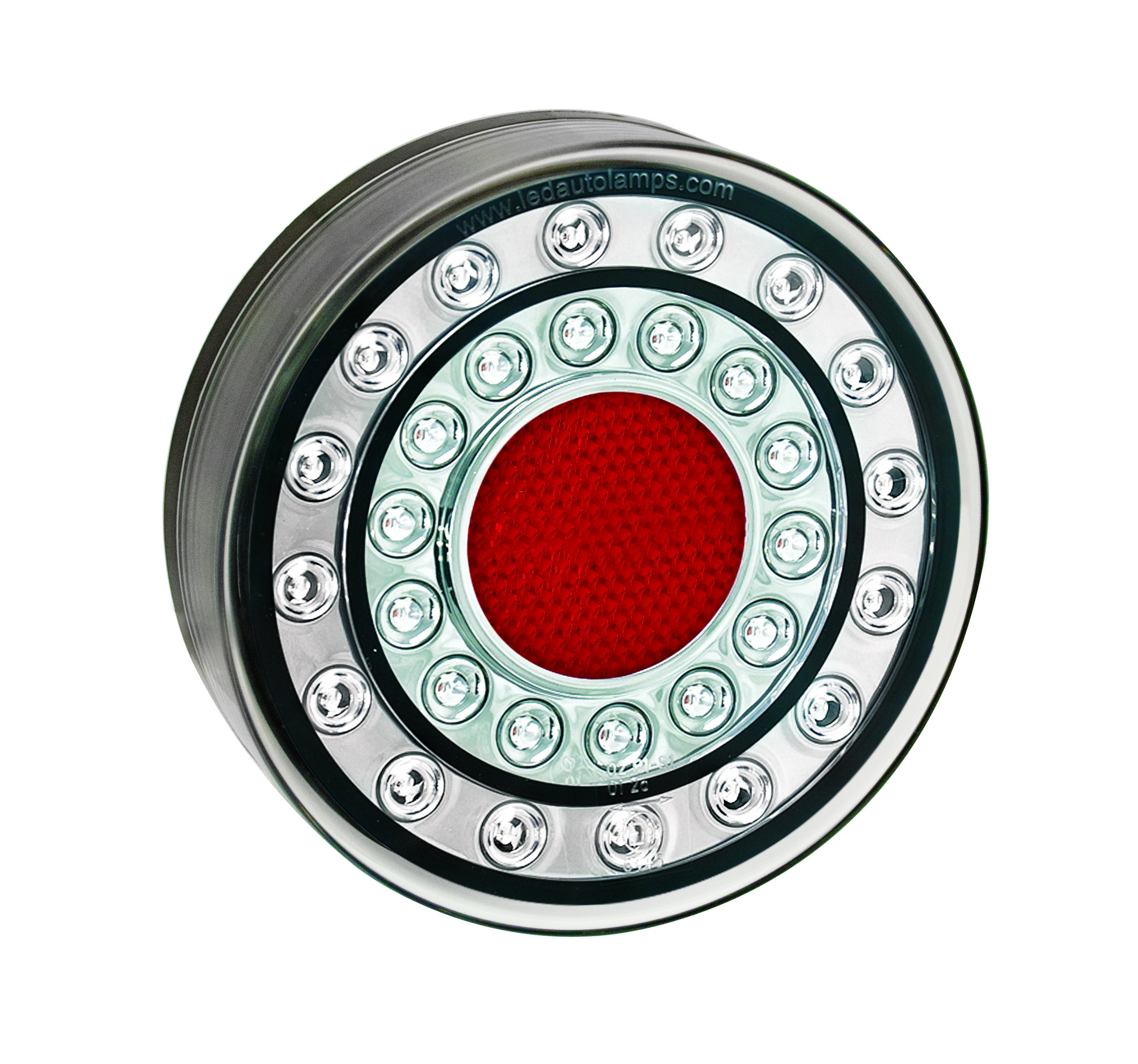 LED MaxiLamp, Nebelschlussleuchte, runder Reflektor