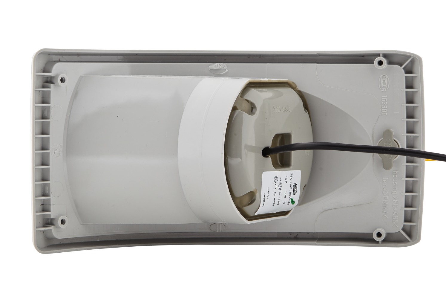 HELLA 2BA 345 982-347 Blinkleuchte - LED - 12V - Einbau - Lichtscheibenfarbe: glasklar - LED-Lichtfa