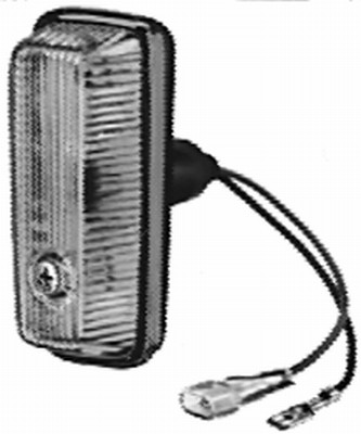 A992 HELLA 2BM 003 548-047 Zusatzblinkleuchte - Lichtscheibenfarbe: gelb - seitlicherEinbau