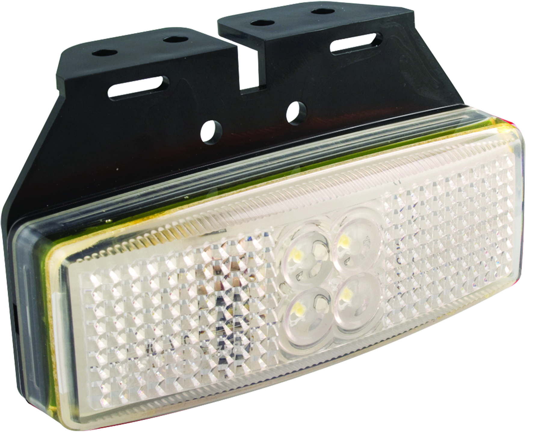 LED Positionsleuchte, inkl. Reflektor, mit Montagehalter, Rot, Serie 1491