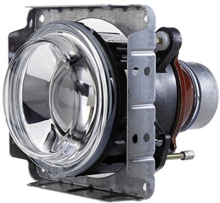 HELLA 1BL 007 834-037 Xenon-Scheinwerfereinsatz, Hauptscheinwerfer - 24V - rund - Einbau - gewölbte