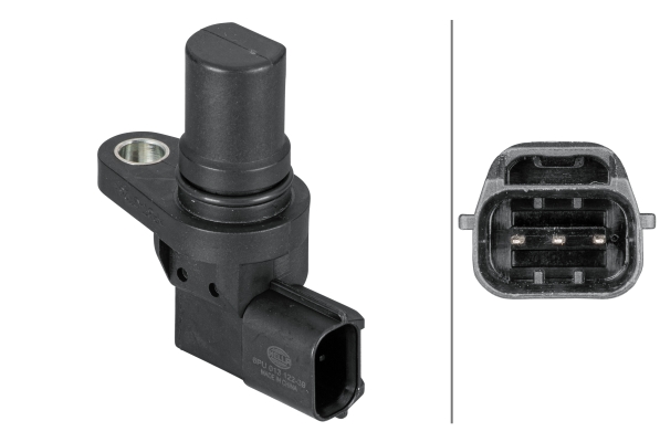 HELLA 6PU 013 122-391 Sensor, Nockenwellenposition - 3-polig - mit Dichtring