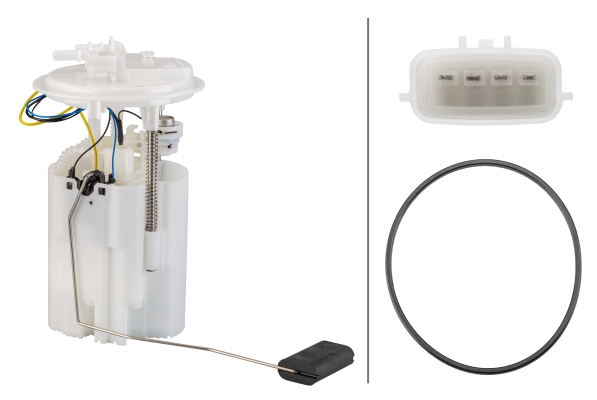 Pompa Carburante Elettrica HELLA 8TF 358 146-301 - Con Connettore A Crimpatura - Foto 6