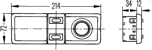 HELLA 2JA 006 447-347 Innenraumleuchte