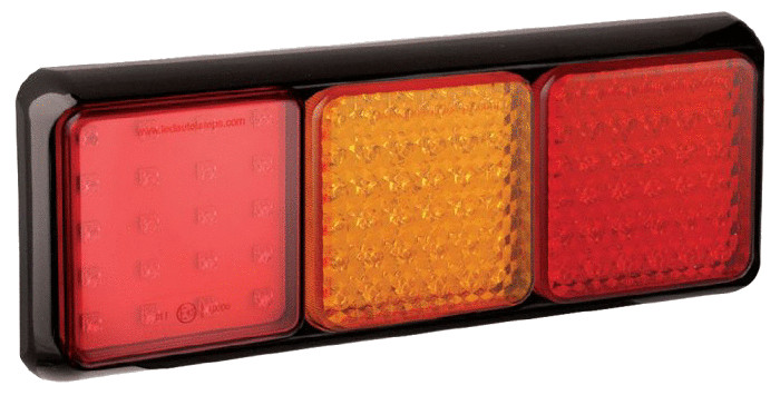 125BFARME LED Kombinationsleuchte, Bremslicht, Rücklicht, Blinker, Nebelschlussleuchte, baetz Serie 125