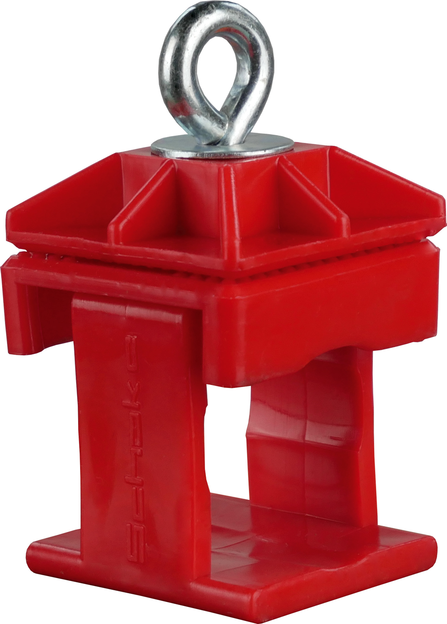 217da6d7-4be8-448c-914d-2fee05743aba Schake 31310 Schilderklemme verzinkt ohne Ösen / Haken für 40 x 40 mm / Ø 42 mm Schaftrohr
