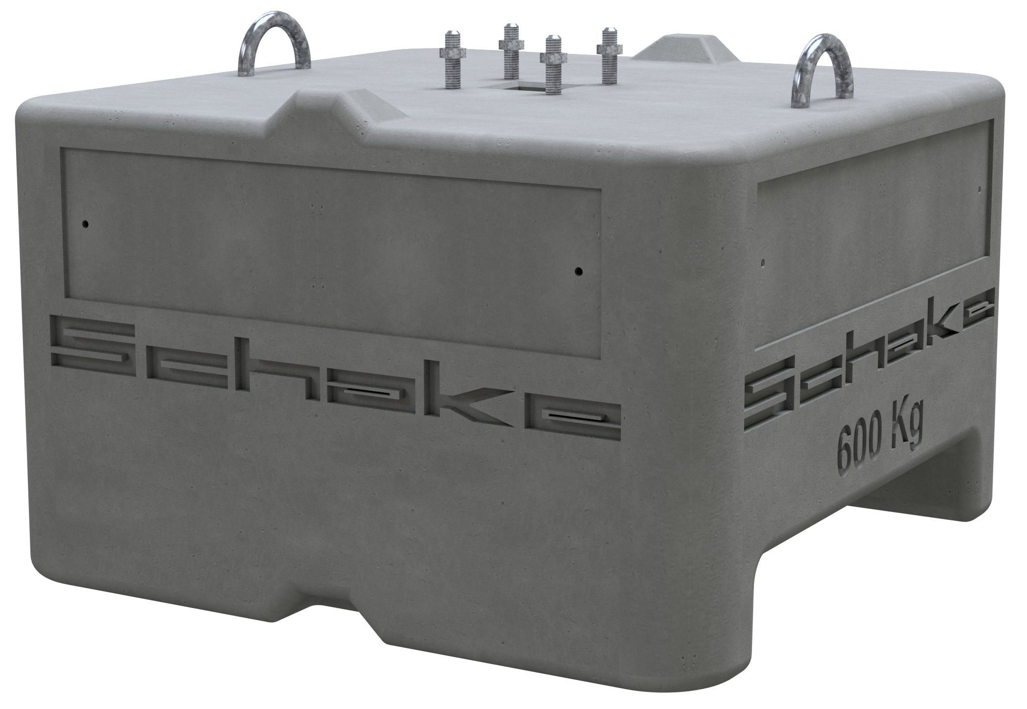 Schake 3F120 Beton-Aufstellvorrichtung Maße: 800 x 800 x 490 mm, 600 kg